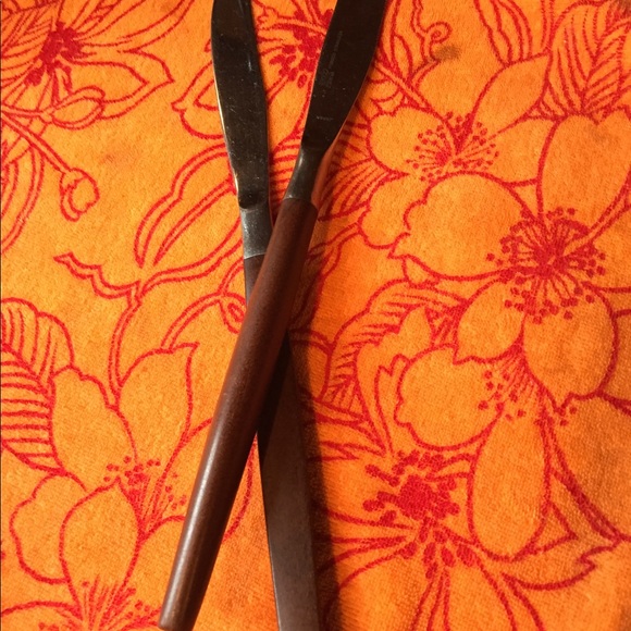 2 Vtg Ekco Eterna Canoe Muffin Dinner Spoons - Picture 7 of 10